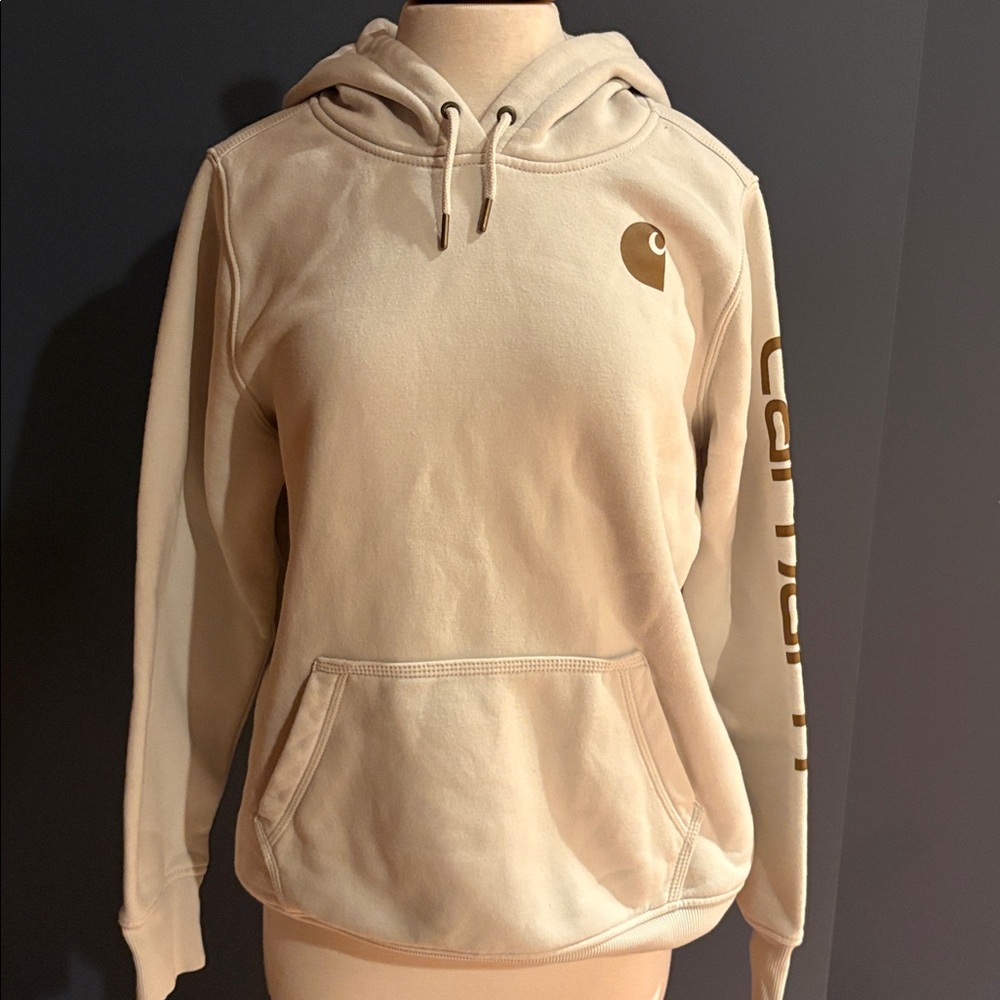 Carhartt Tan Pullover Hoodie